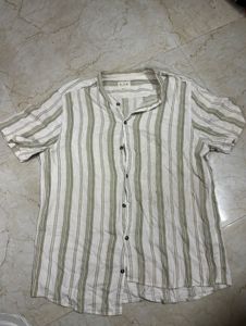Men's Striped Casual Shirt