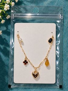 Charming Gold-Plated Charm Necklace