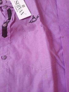 new  Purple Casual Shirt