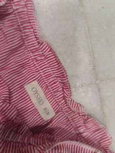 Chic Striped Cami Top with Embroidery