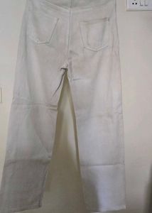 Trendy Light Wash Wide Leg Jeans