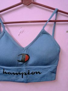 Champion Blue Sports Bra Top
