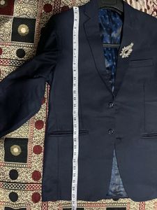 Men's Navy Blue Suit Set