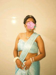 Beautiful Blue Saree