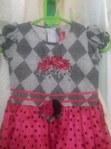 Polkadot Beautiful Girls' Dress