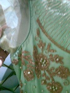 Embellished Mint Green Lehenga Choli