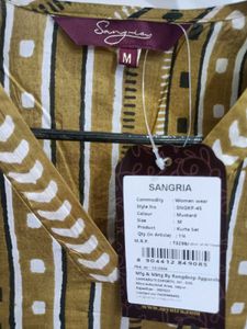 Stylish Striped Cotton Kurta