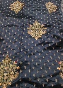 Elegant Embroidered Saree