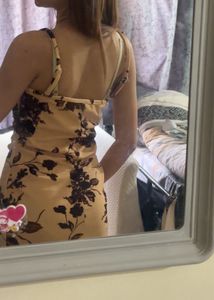 cute Floral Print Dress