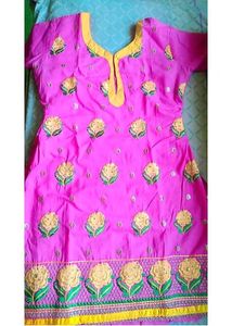 Elegant Embroidered Salwar Suit