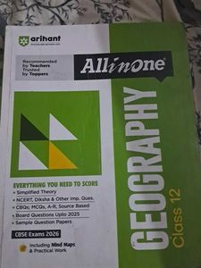 Arihant All In One Geography Class 12