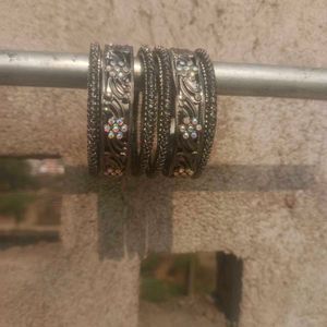 Set of Silver Bangles Unused