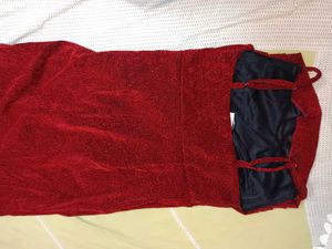 Sparkling Red Ethnic Gown