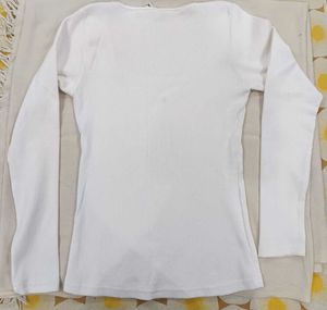 Aahwan Square Neck Long Sleeve Top