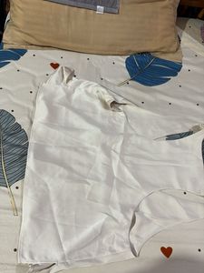White Racerback Tank Top