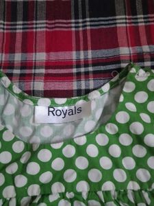 unused royals frock