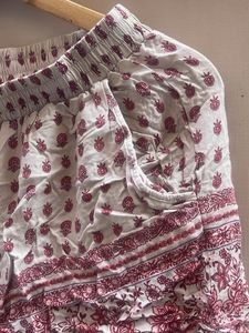 Boho Print Shorts with Tassels