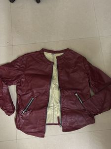 RED LEATHER JACKET