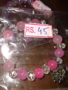 Charming Beaded Bracelet and Earrings Set