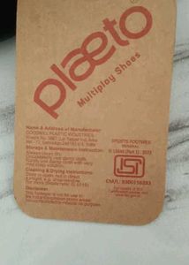 Plaeto Aspire Black Shoes