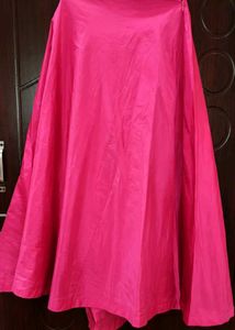 Vibrant Pink Ethnic Skirt