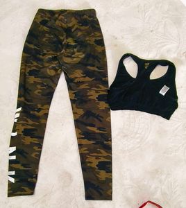 Very Useful Leggings With Bra Gymwear