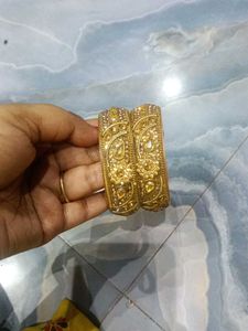Elegant Gold Bangles