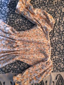 ⋆.coquette floral maxi dress ꩜