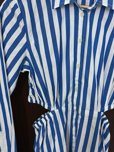 GAP Striped Cut-Out Dress