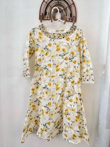 Floral Printed Kurta Set without dupatta