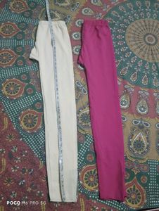 Kids Cotton Leggings (2-Pack)