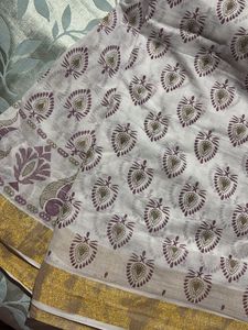 Traditional kerala saree