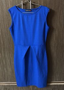Miss Tly Royal Blue Mini Dress