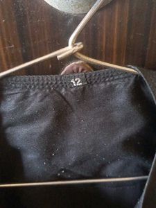 Stylish Black Thobe with Zipper for Boy's