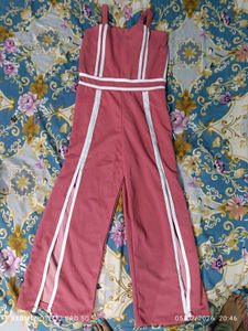 Stylish Pink Jumpsuit