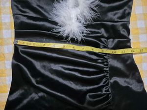 Sexy/hot Black Fur Dress (Party wear/goth)