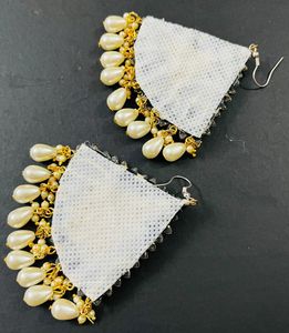 Fancy Party Wear Have Long Size Earrings