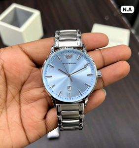Emporio Armani Black Metal Watch