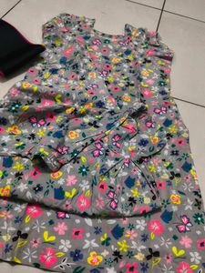 all over cotton fabric suit