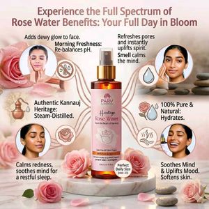 pack of 2, Heritage Rose Water