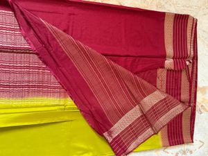 mysore crepe silk saree