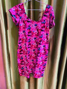 Floral Print Casual night Dress