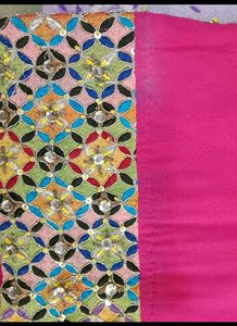 Stylish Heavy Kadai-Stone Work Tunic