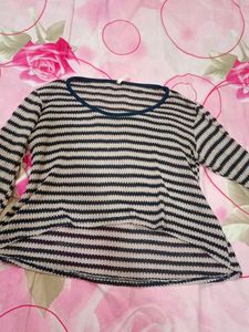 Striped Long Sleeve Top