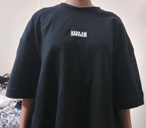 Black Oversized Tee