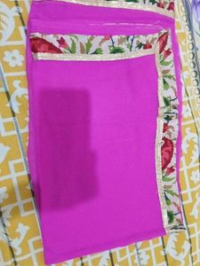 Beautiful Pink Saree