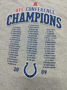 Reebok Colts AFC Champions Long Sleeve Tee