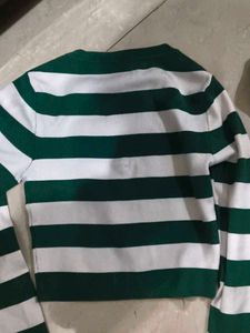 Striped Crop Top - Zara