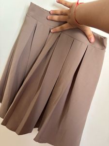 Cute Pleated Mini Skirt with short