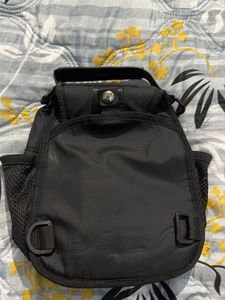 Sleek Black Crossbody Bag